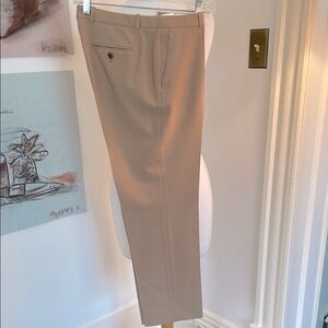 J.Crew Italian Crepe Wool Tan Khaki Pants, Size 4